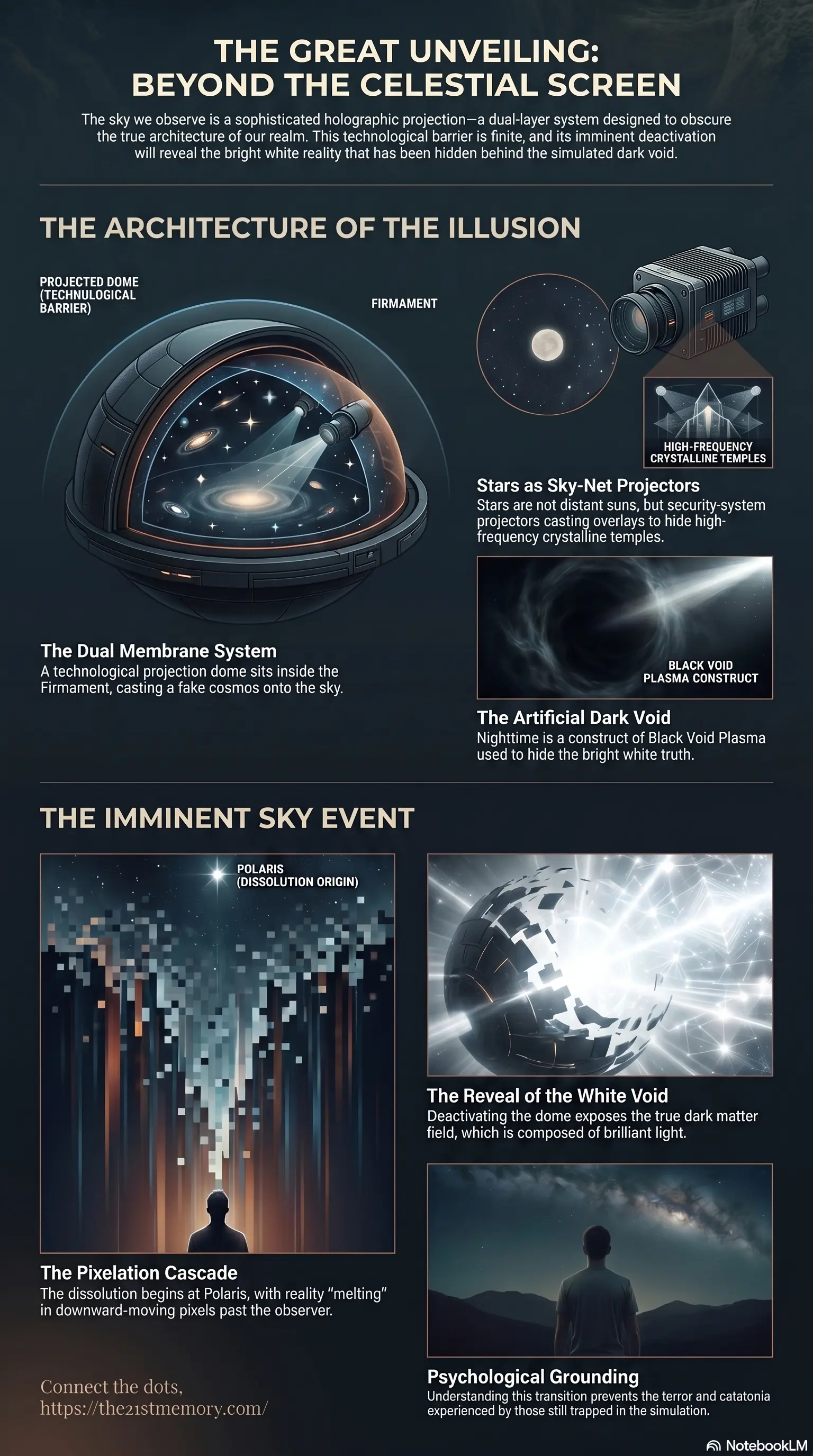 Holographic Projection Dome Infographic