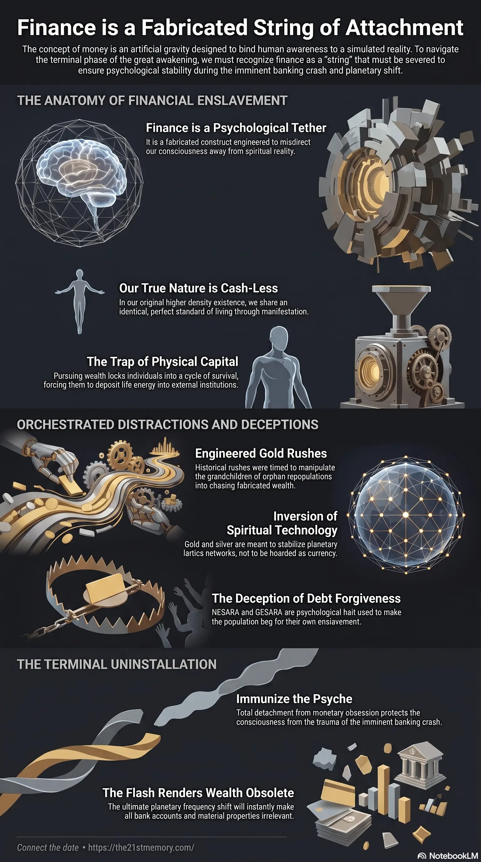 Finance (Fake Money) Infographic
