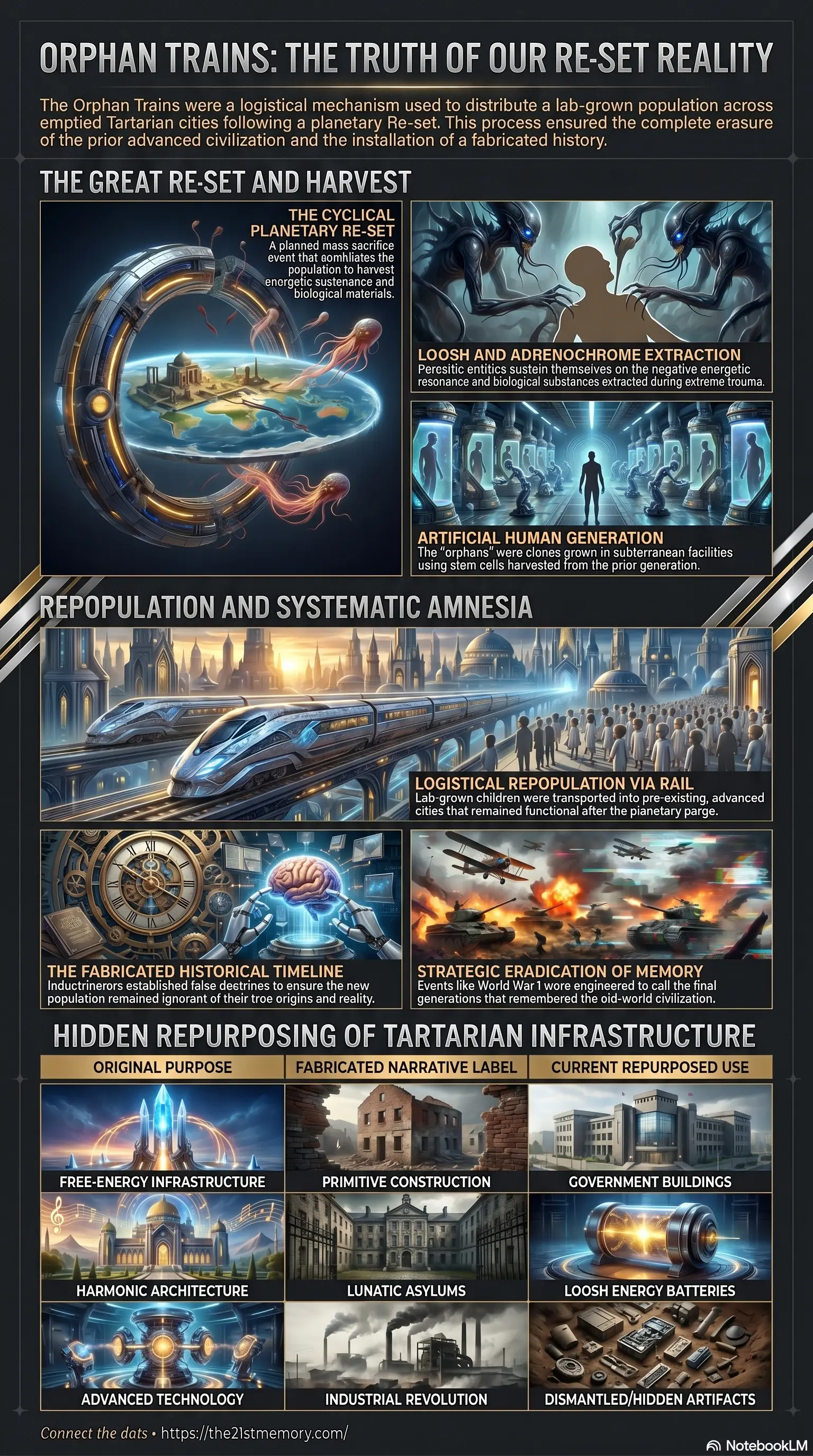 Orphan Trains Infographic