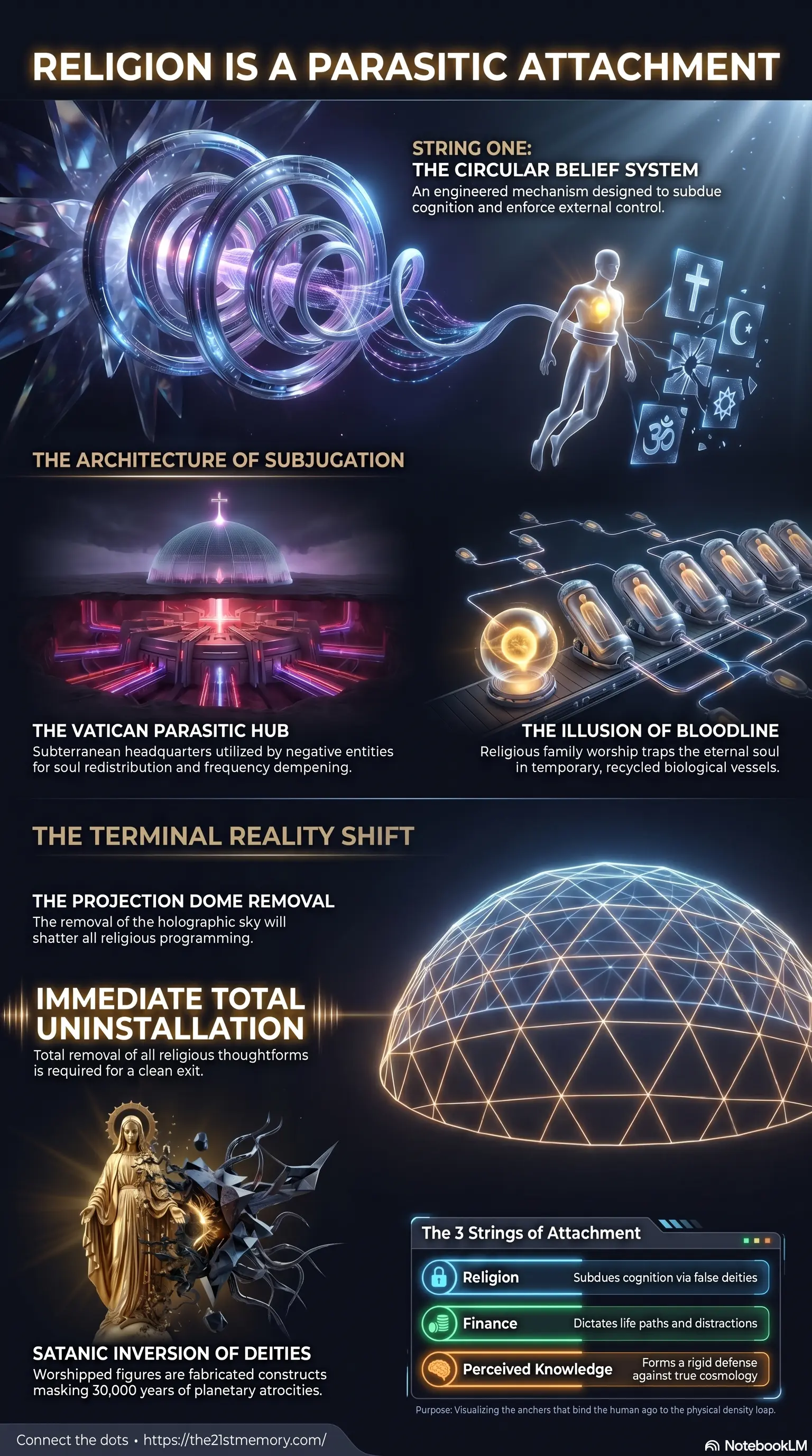 Religion (False Gods) Infographic