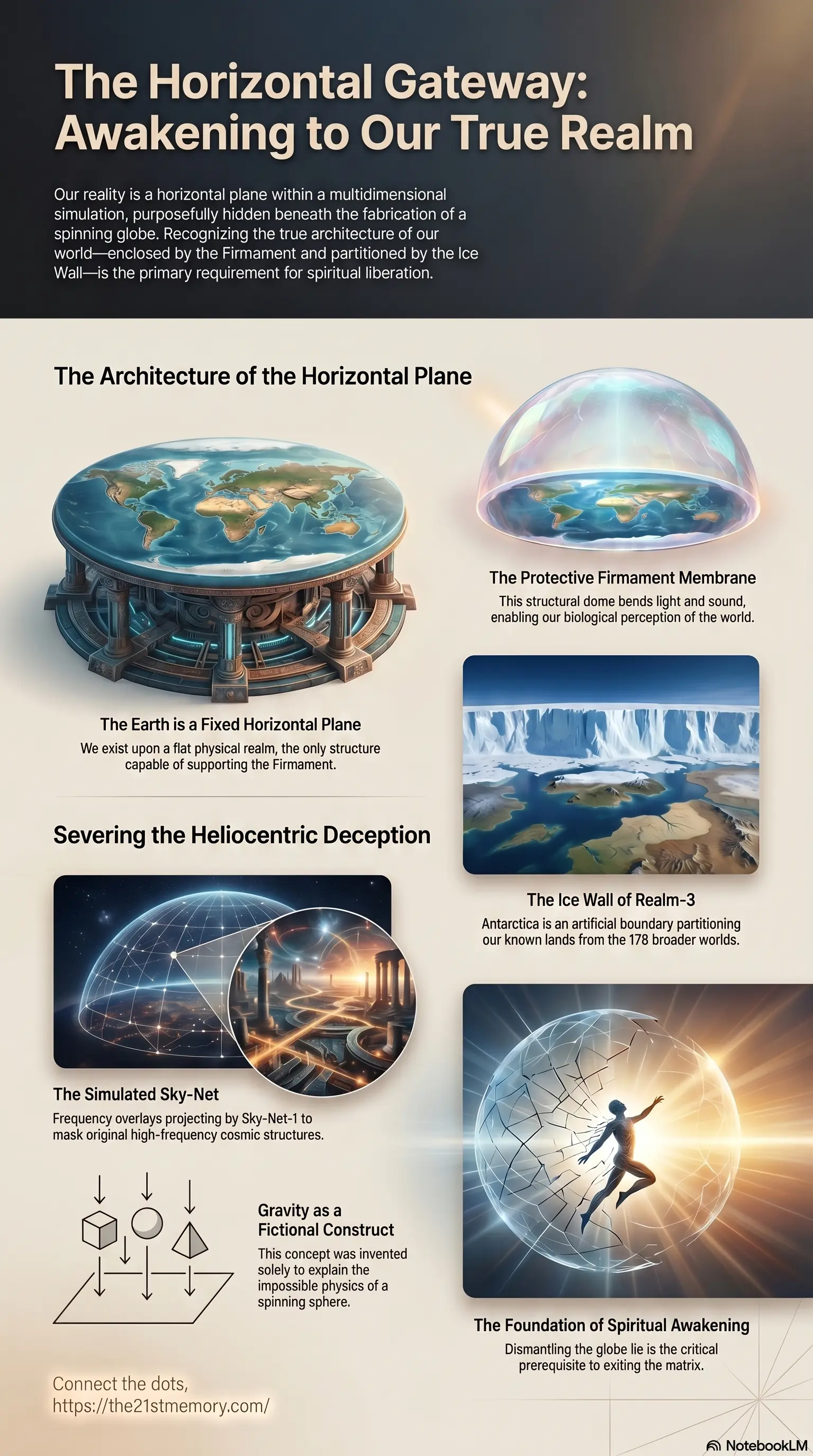 Flat Earth Infographic