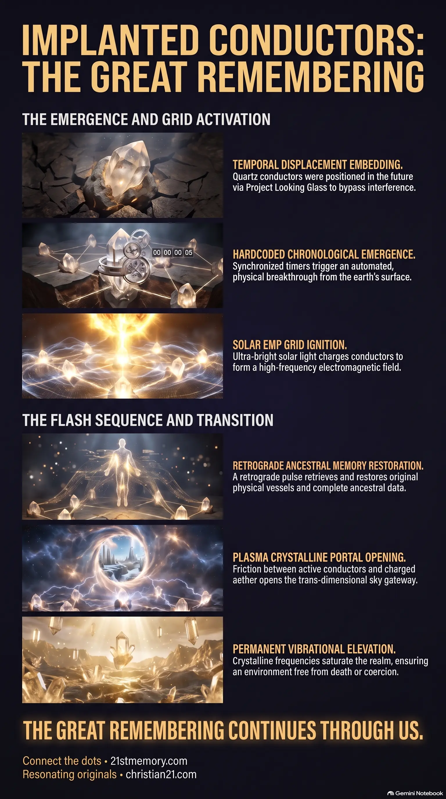 Implanted Conductors infographic
