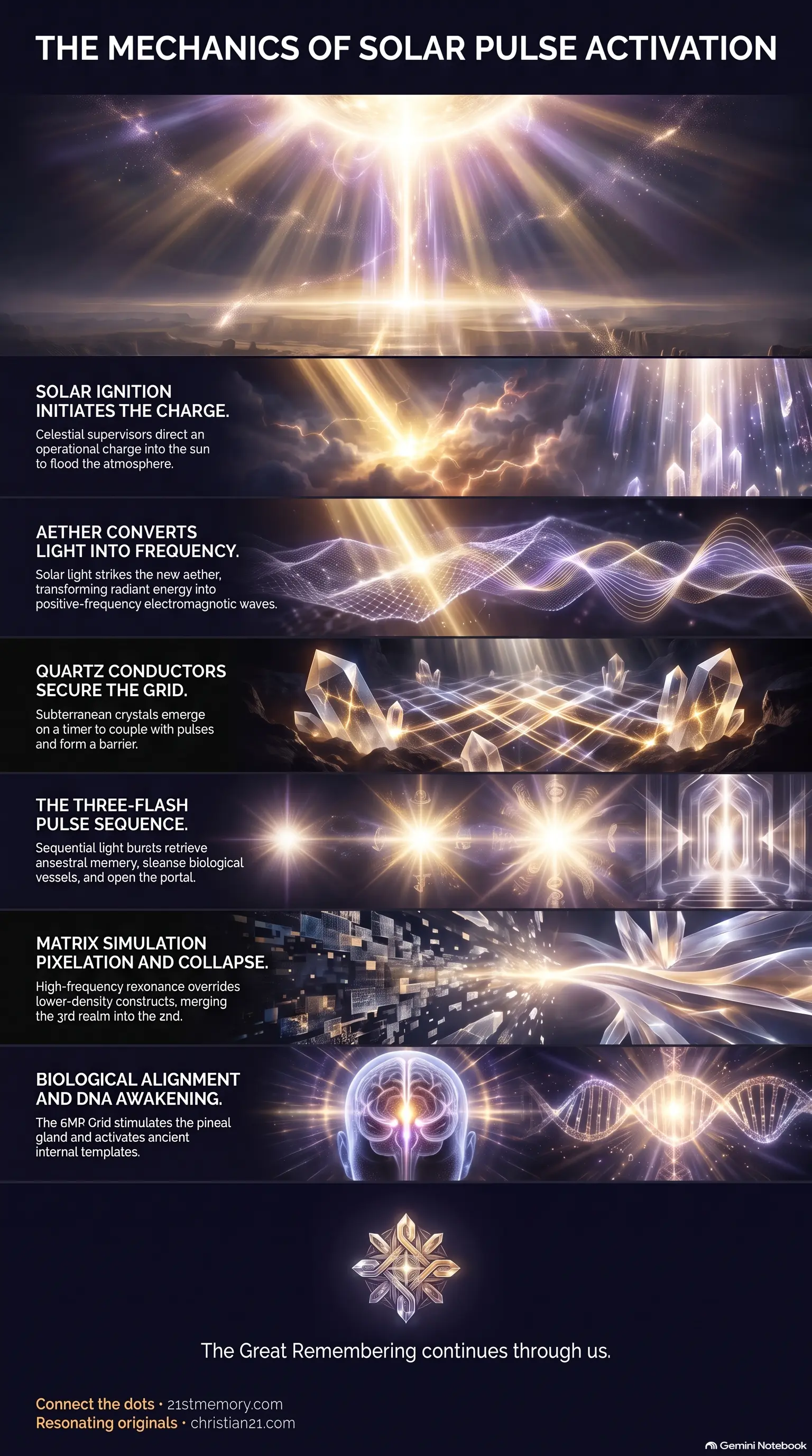 E.M. Pulses infographic