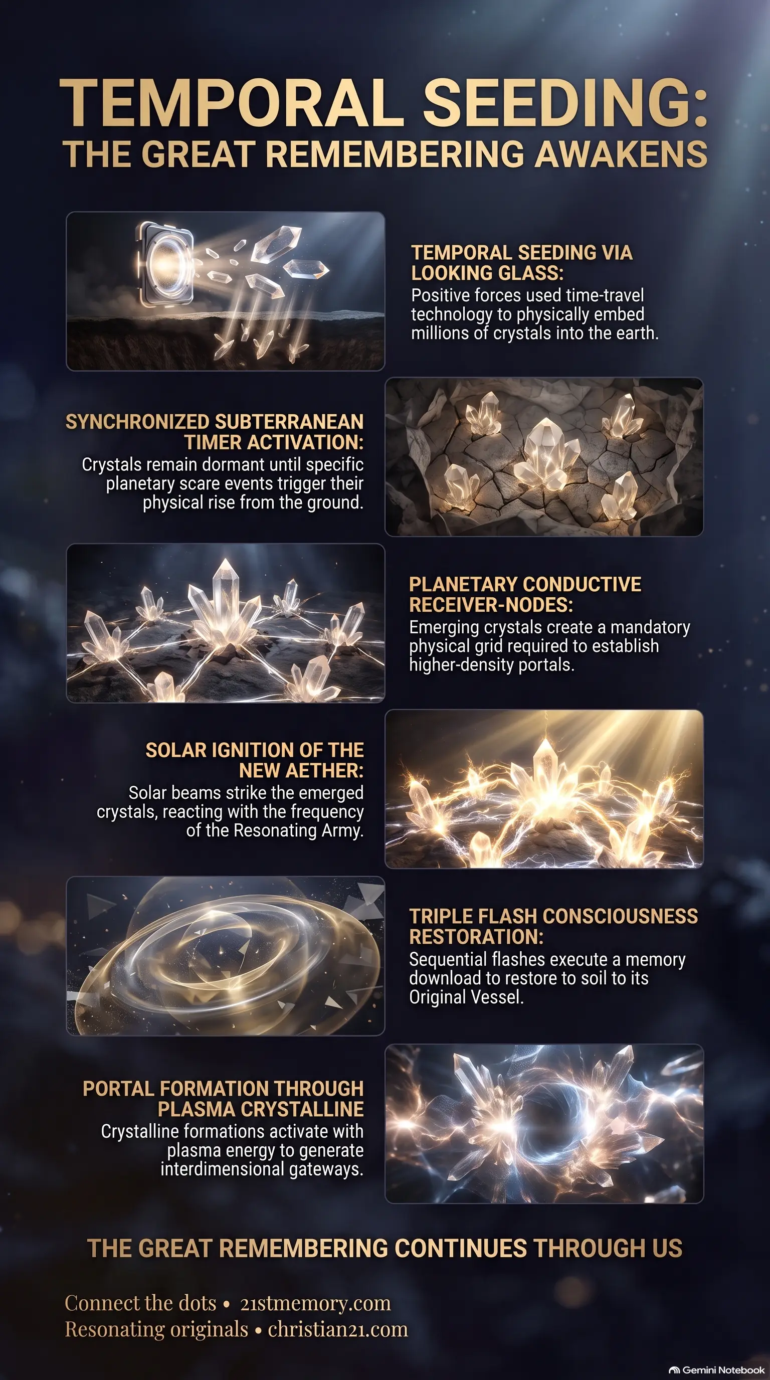 Quartz Crystal Technology infographic