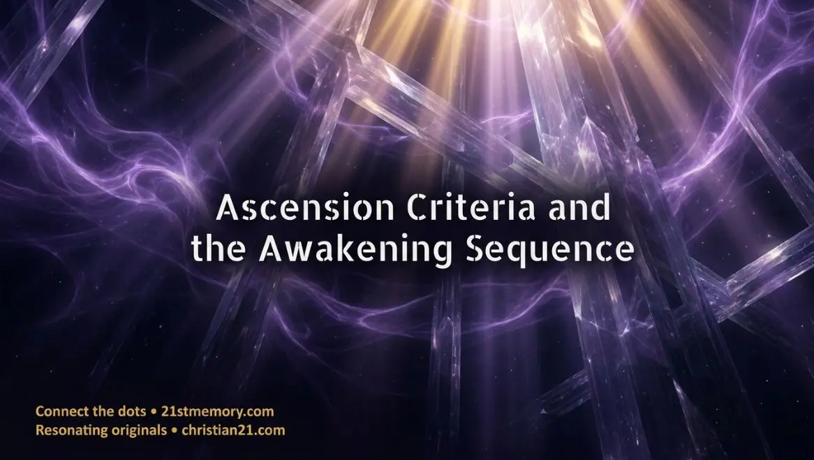 Slide deck preview — Ascension Criteria