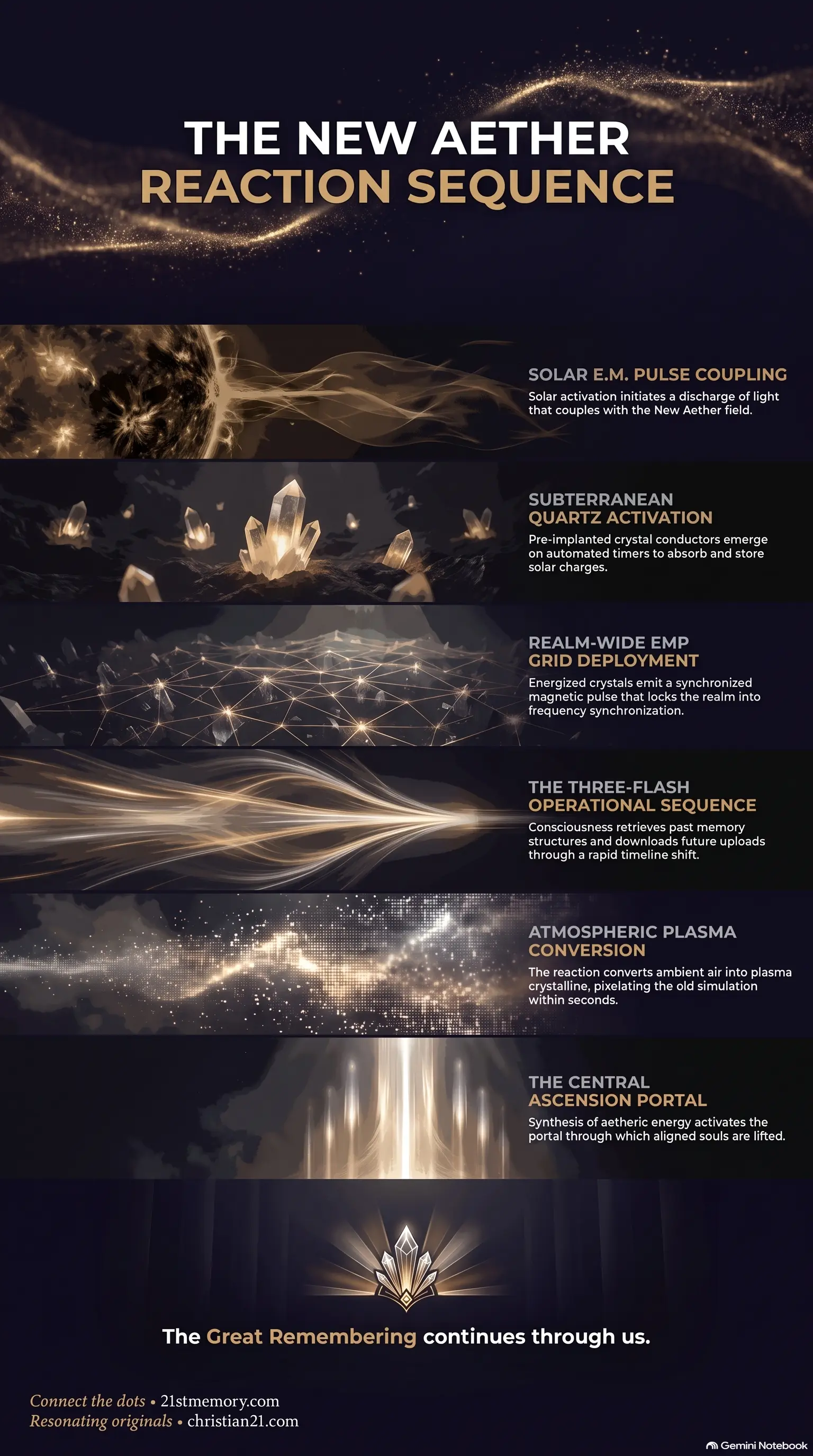 New Aether Reaction infographic