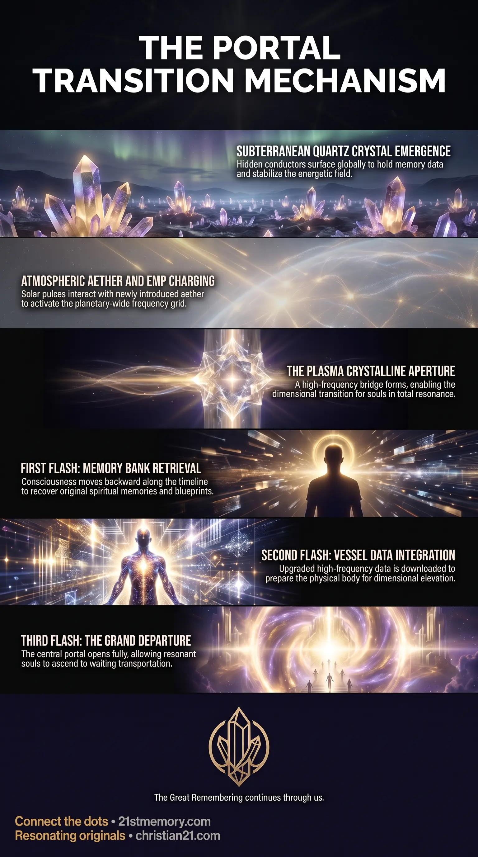 Portal Transition infographic
