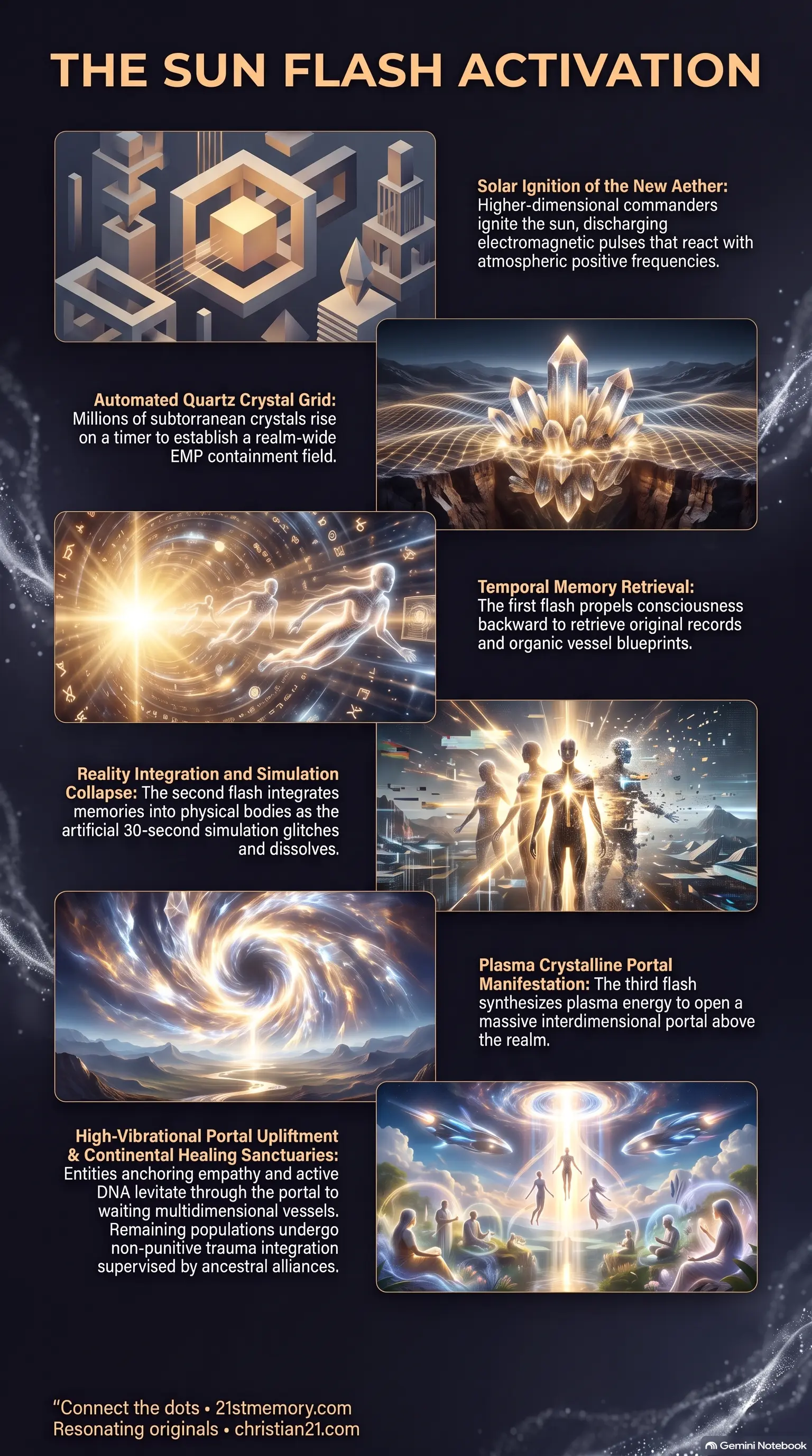 Sun Flash Event infographic