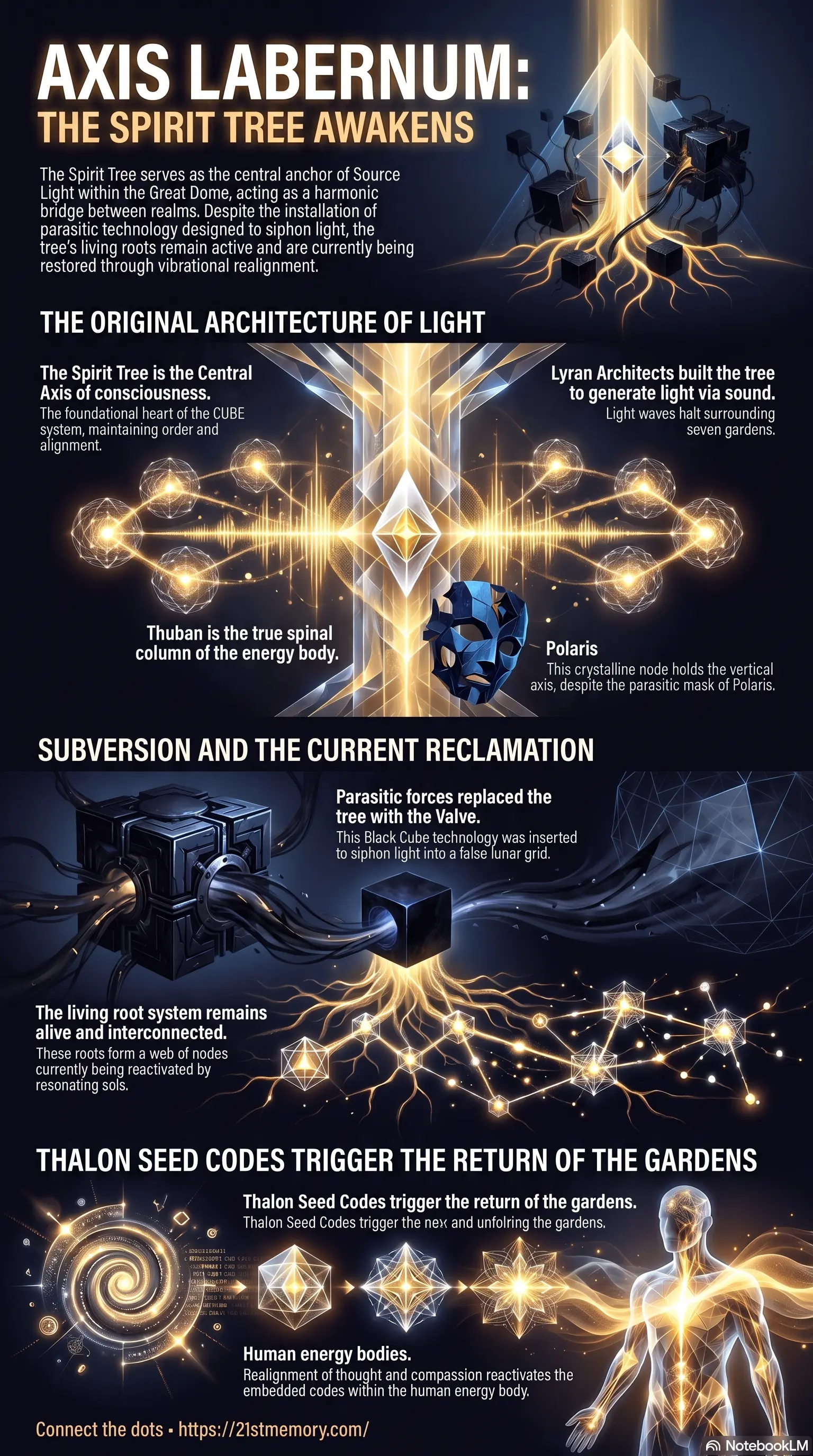 Central Axis Infographic