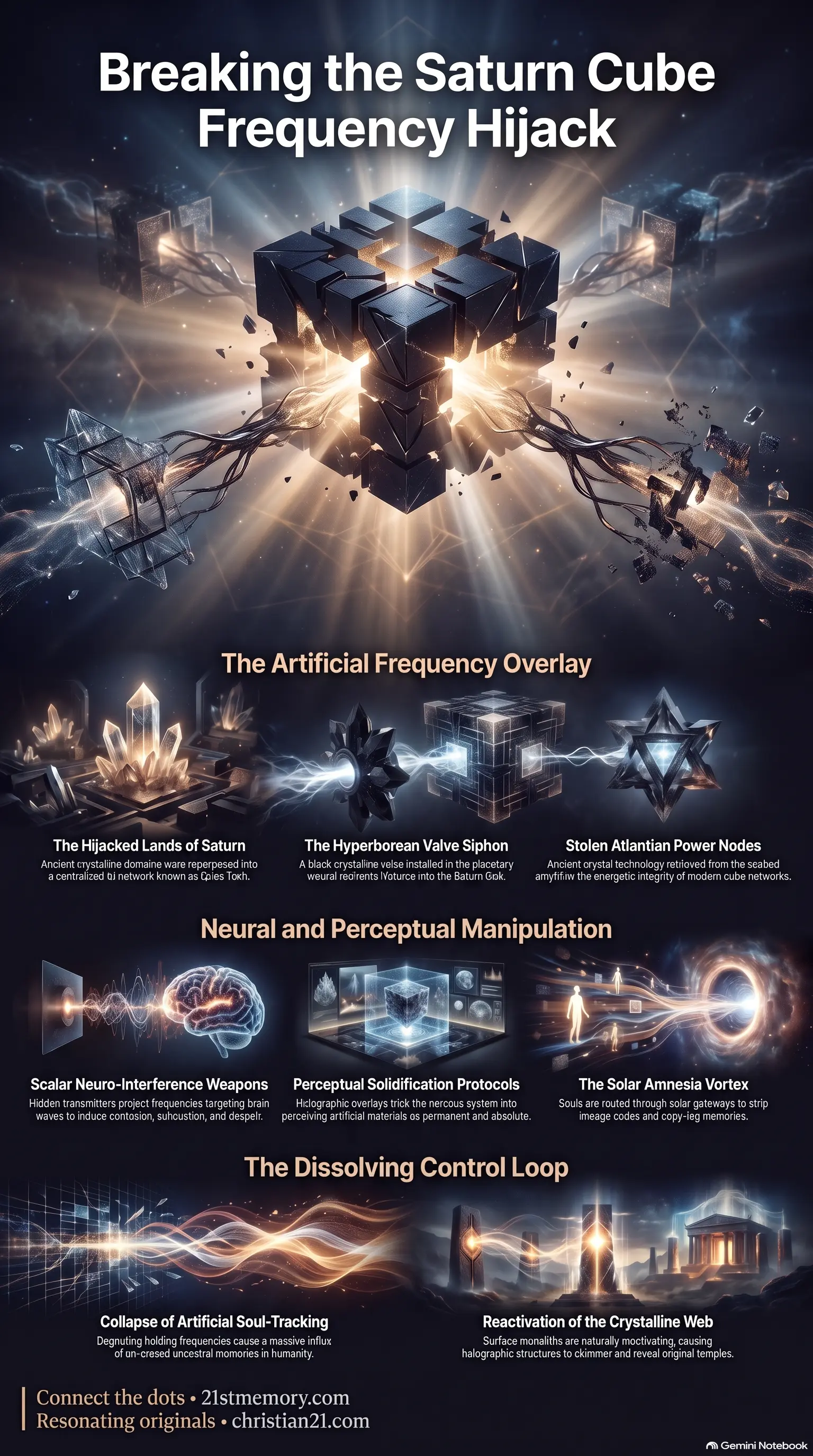 Saturn Cube infographic