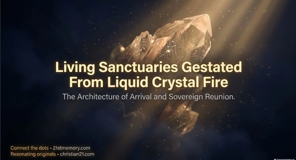 Slide deck preview — Crystalline Arks