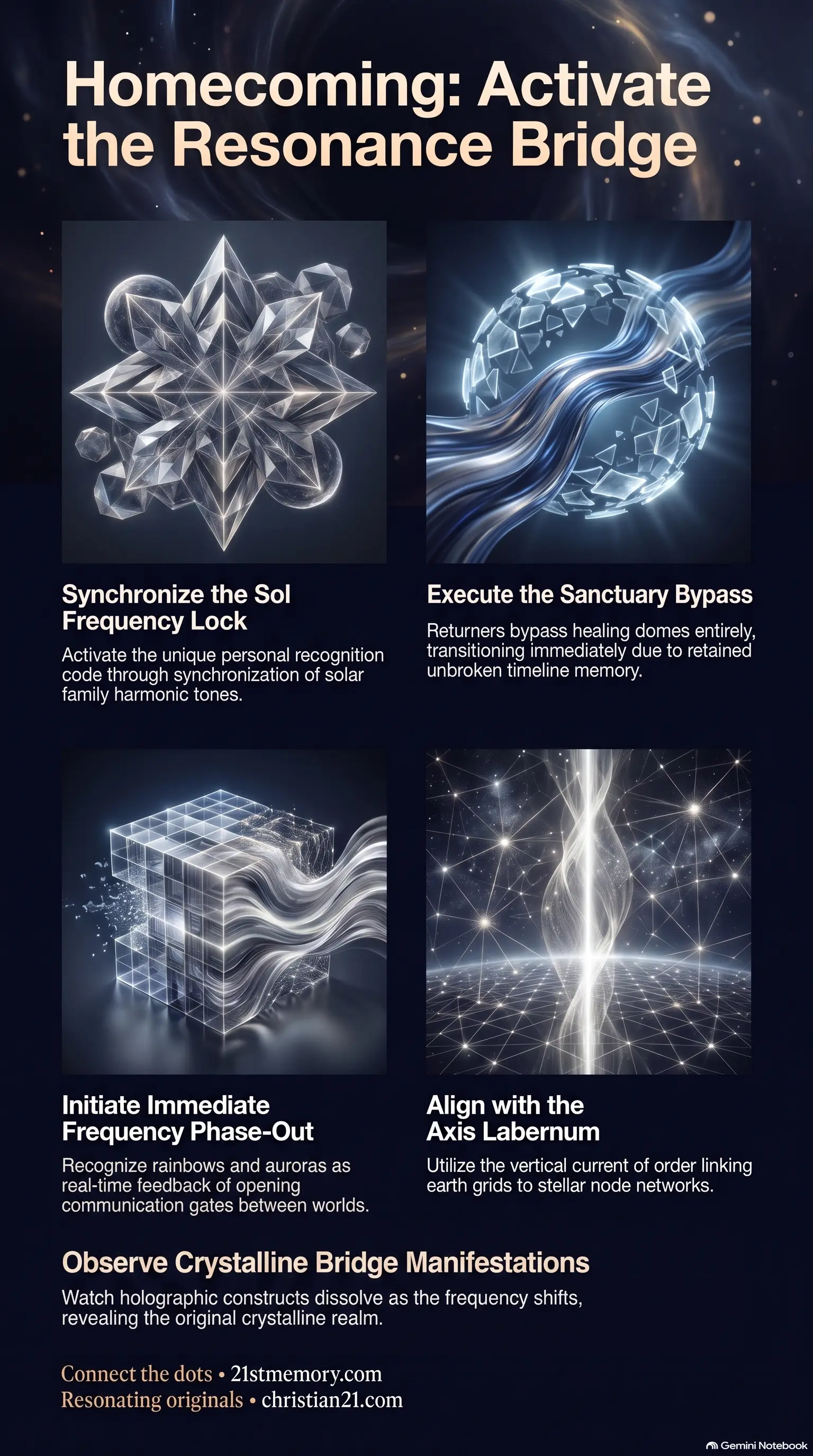 Resonance Bridge infographic