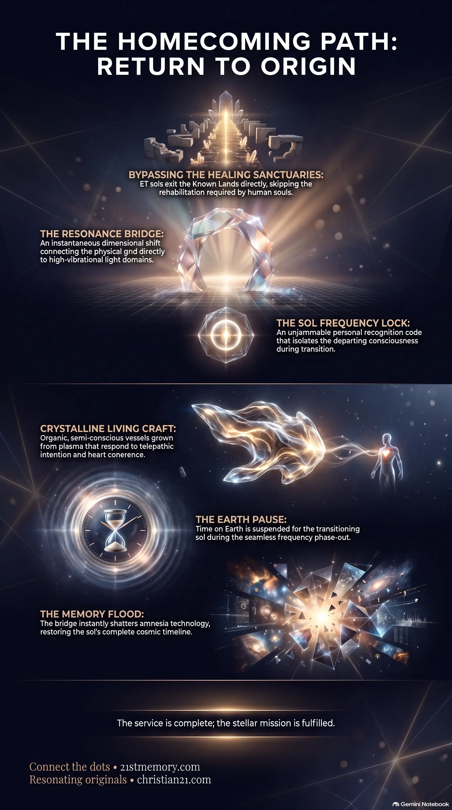Homecoming Path infographic