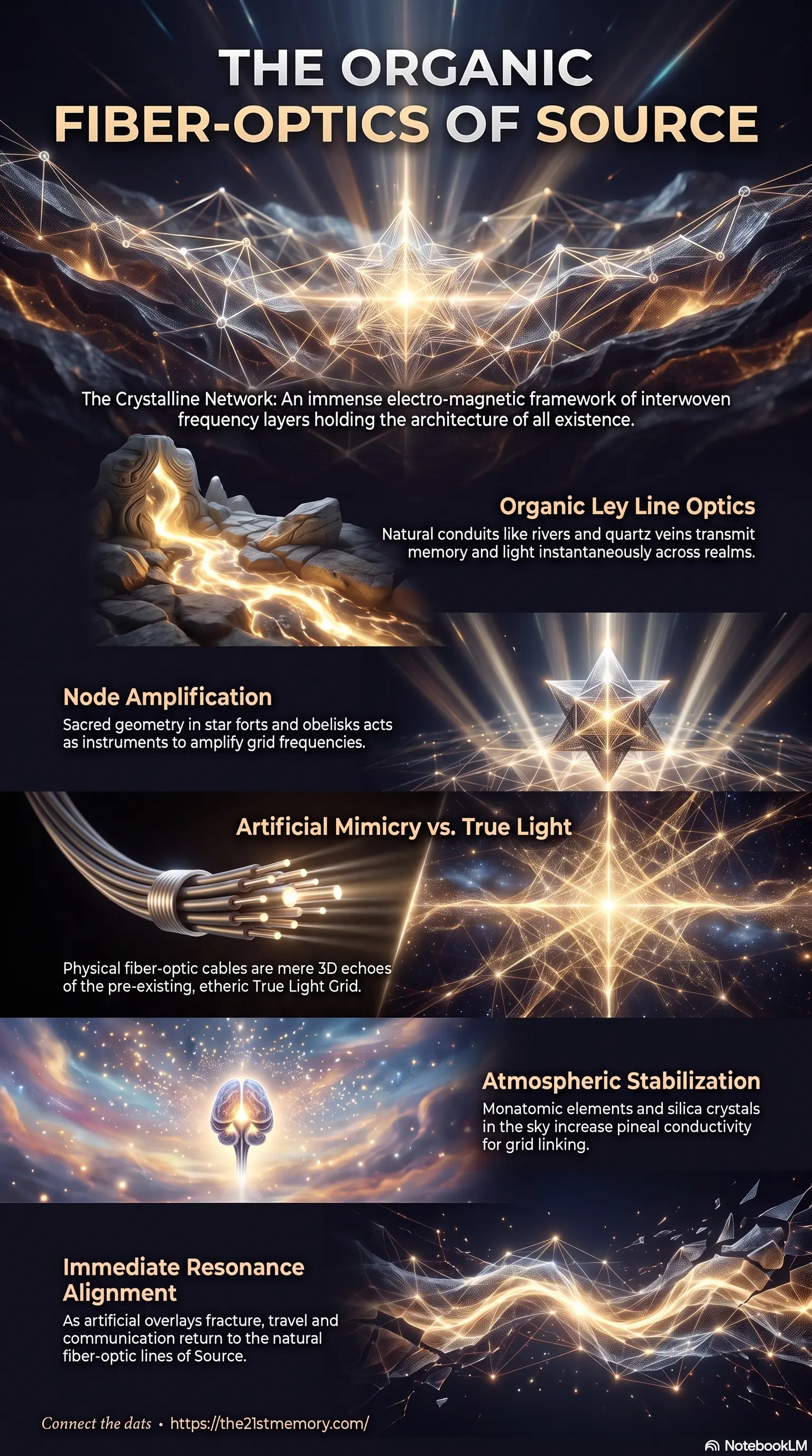 Ley Line Optics Infographic