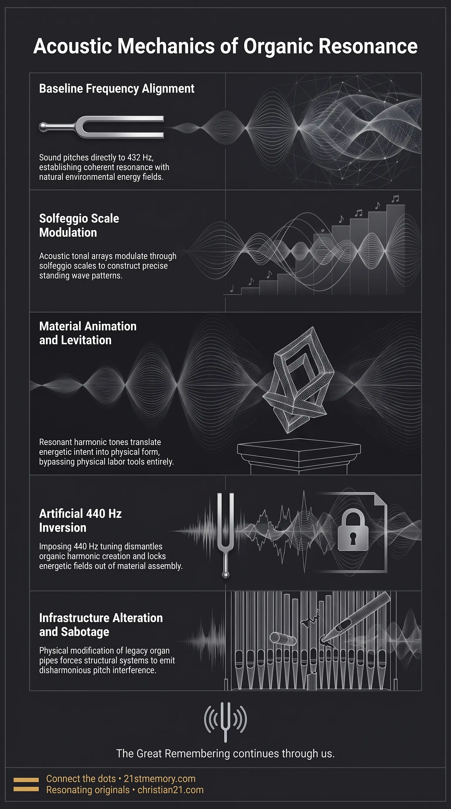 432 Hertz infographic