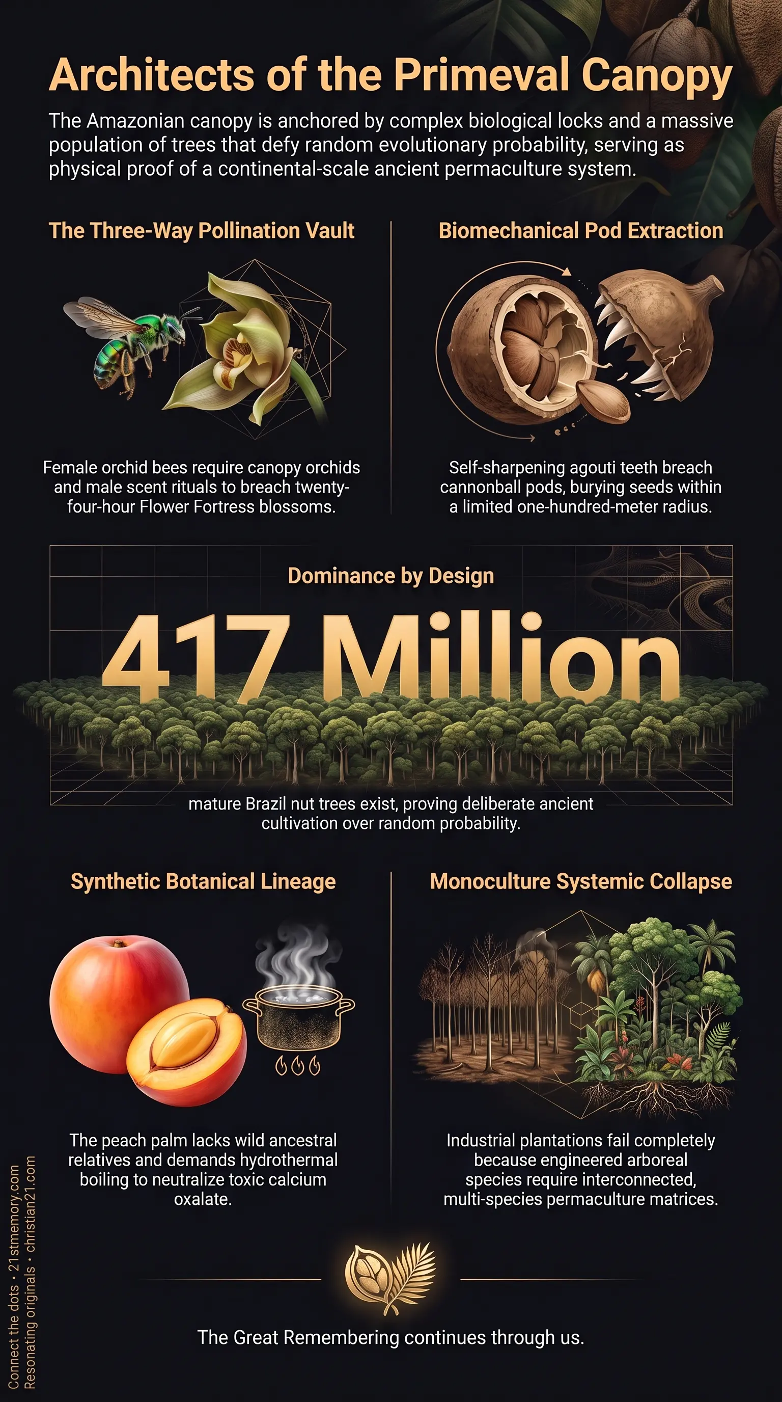 Impossible Trees infographic