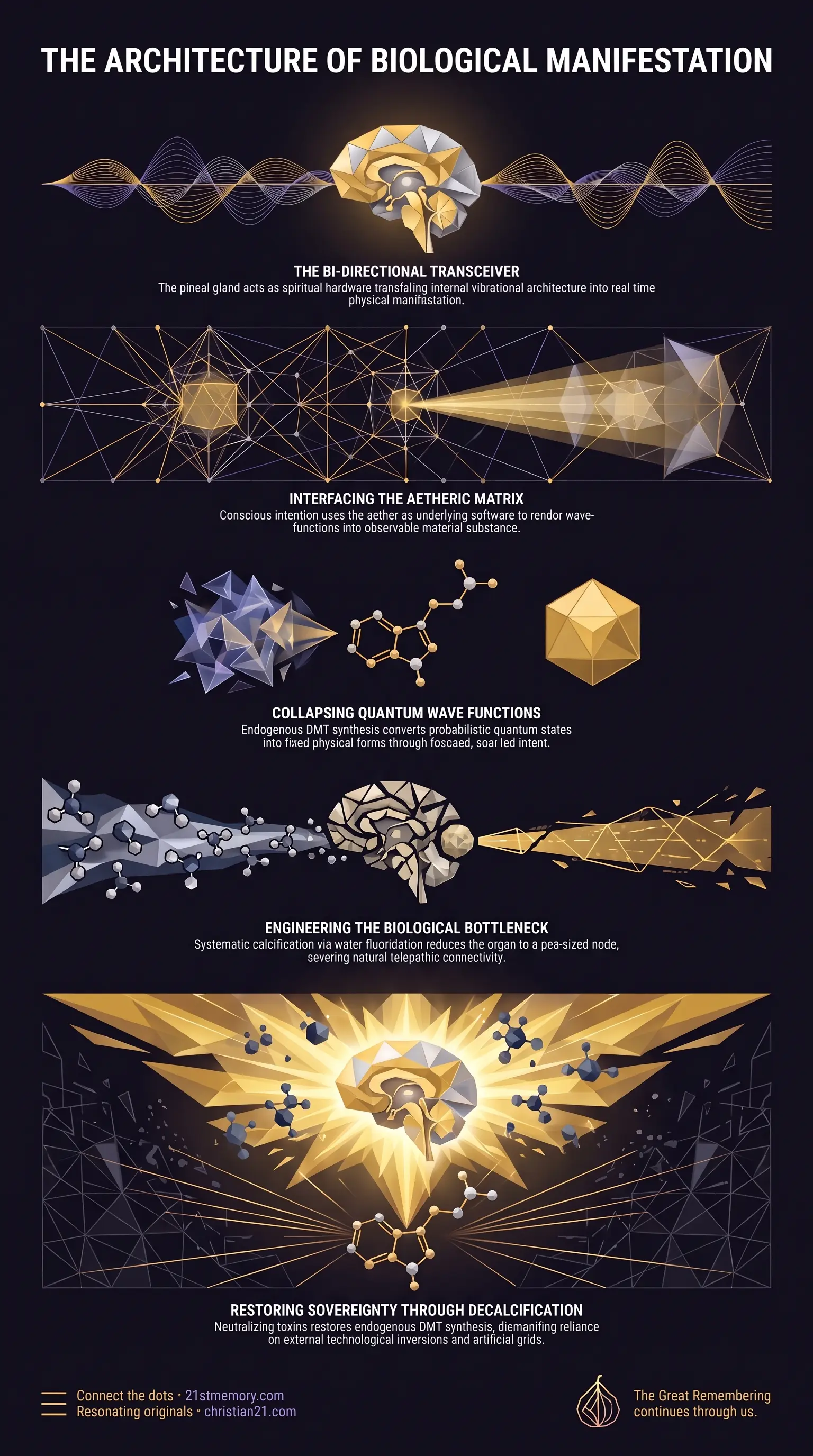Pineal Crossover infographic