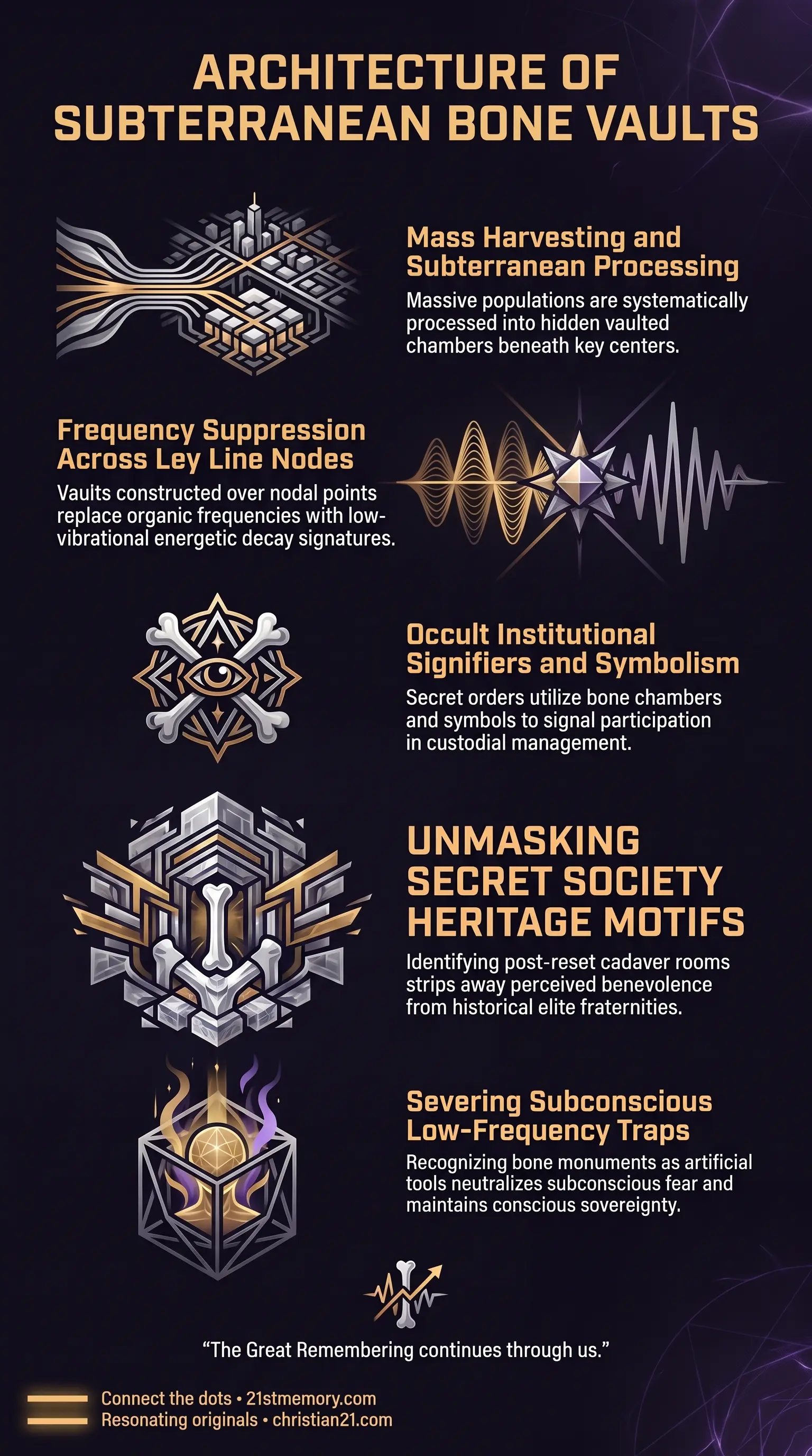 Bone Vaults infographic