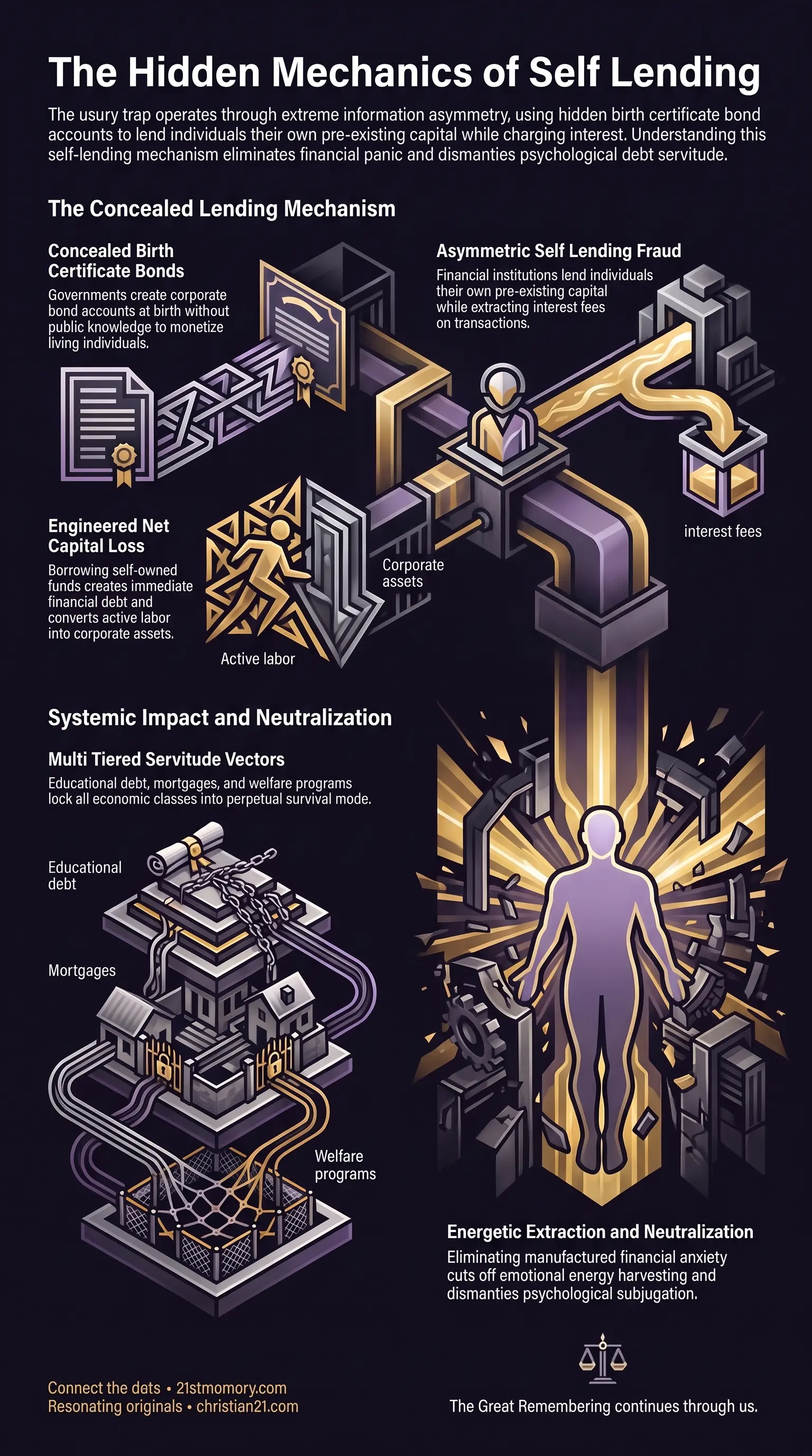Usury Trap infographic