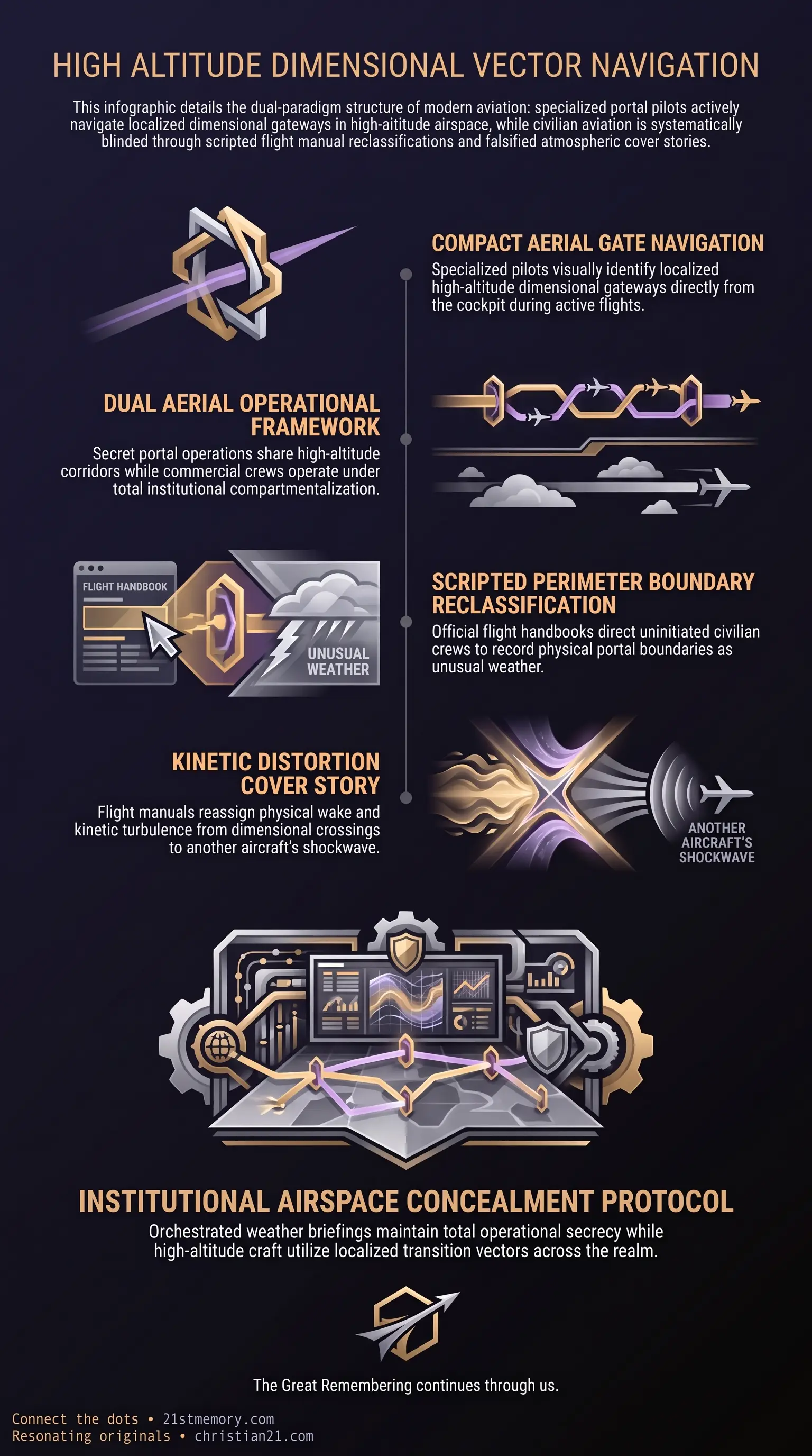 Chemtrail Portals infographic