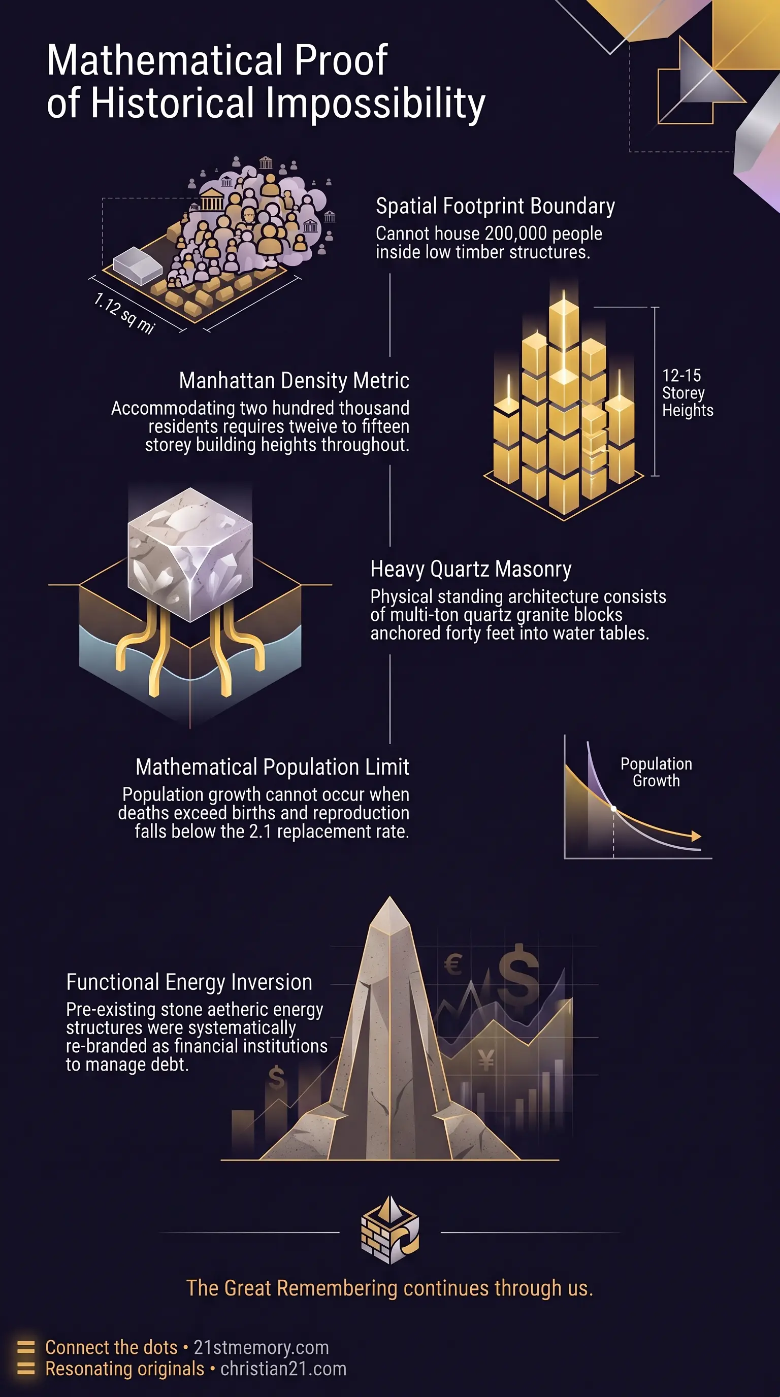 Population Math infographic