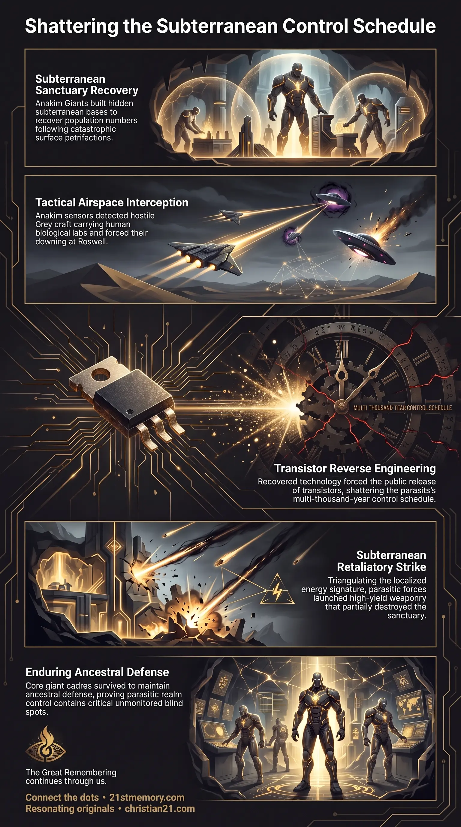 Inner Earth infographic