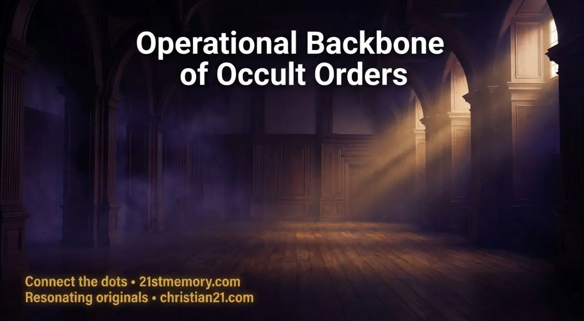 Slide deck preview — Occult Orders