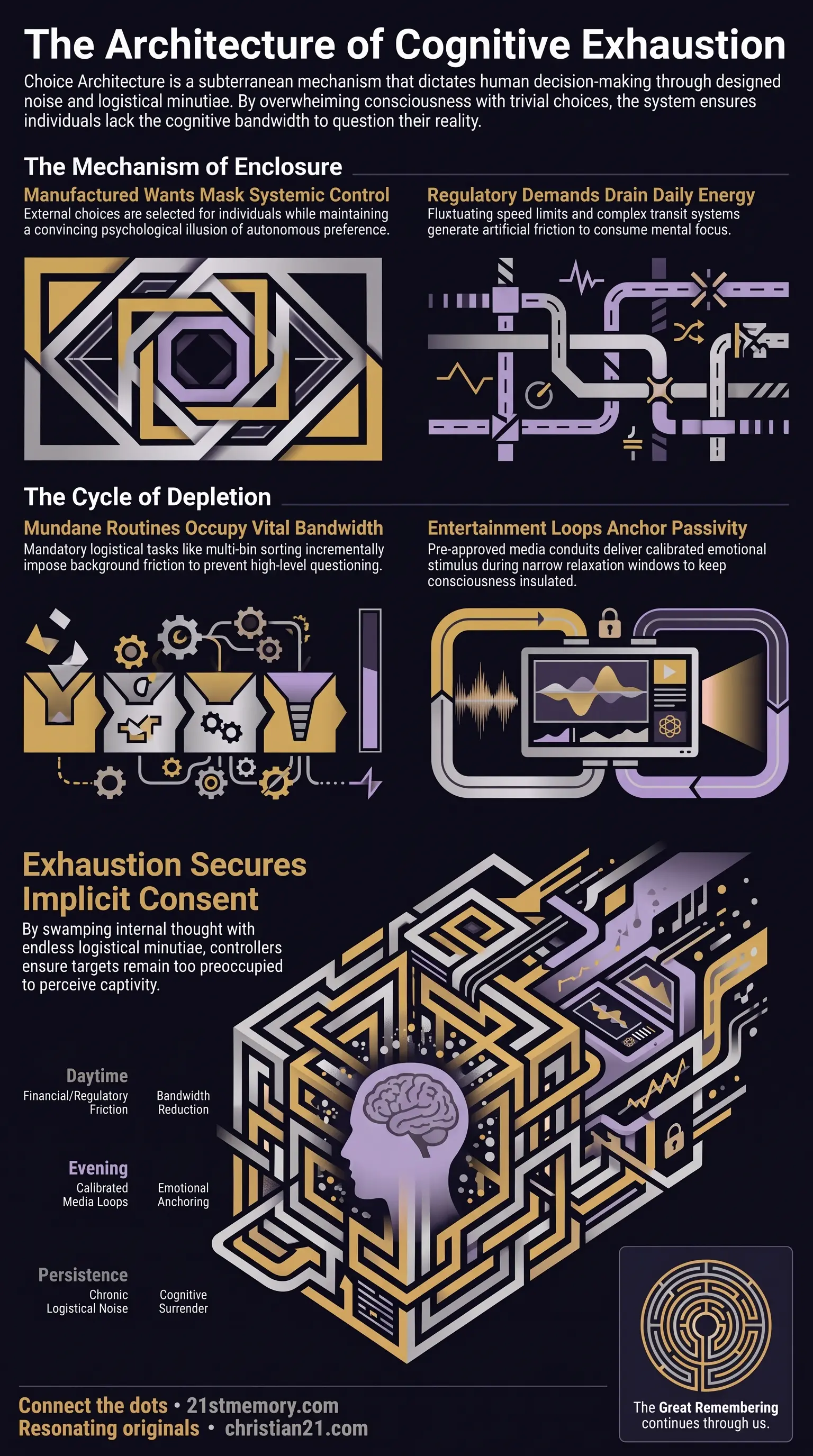 Choice Architecture infographic