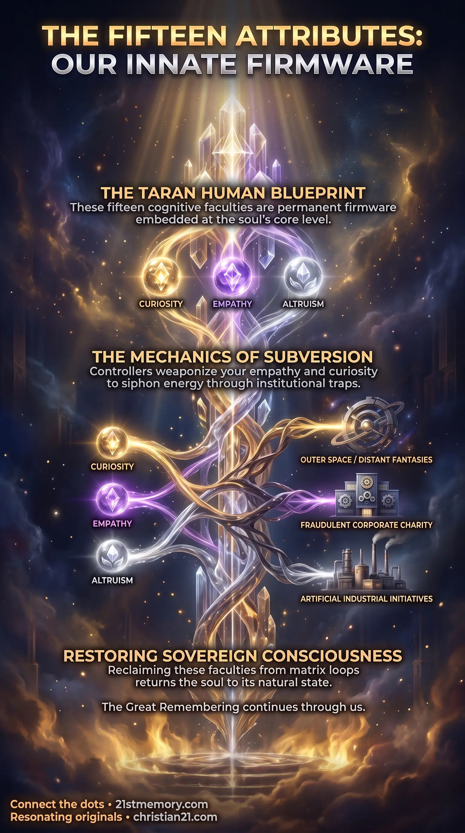 Fifteen Attributes infographic